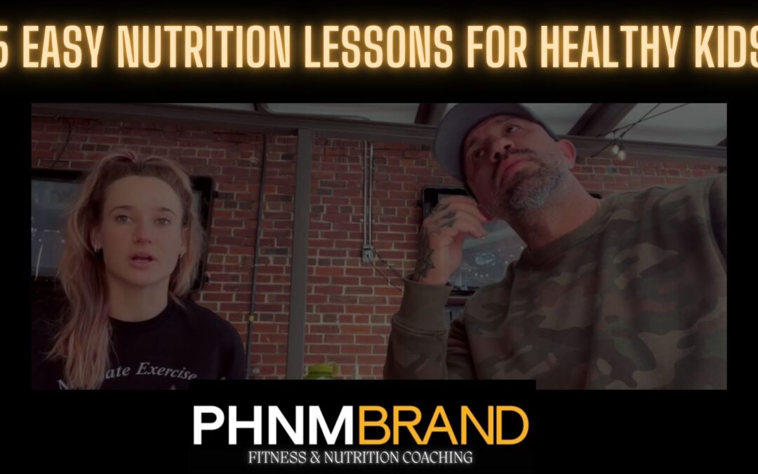 5 Easy Nutrition Lessons for Healthy Kids