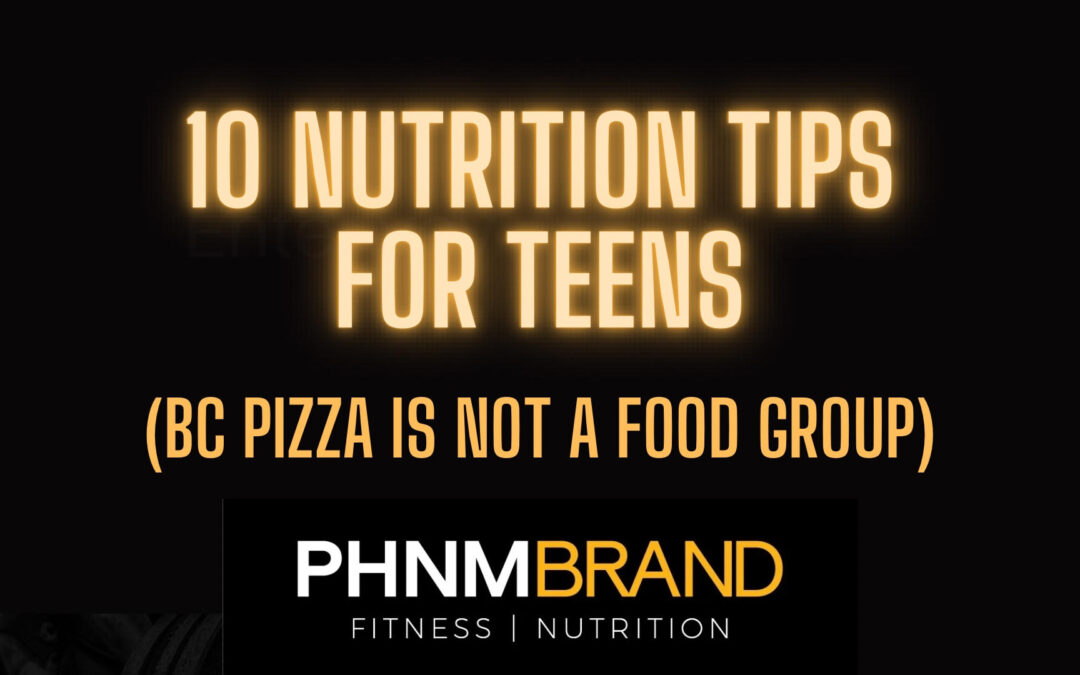 10 Nutritional Tips for Teens